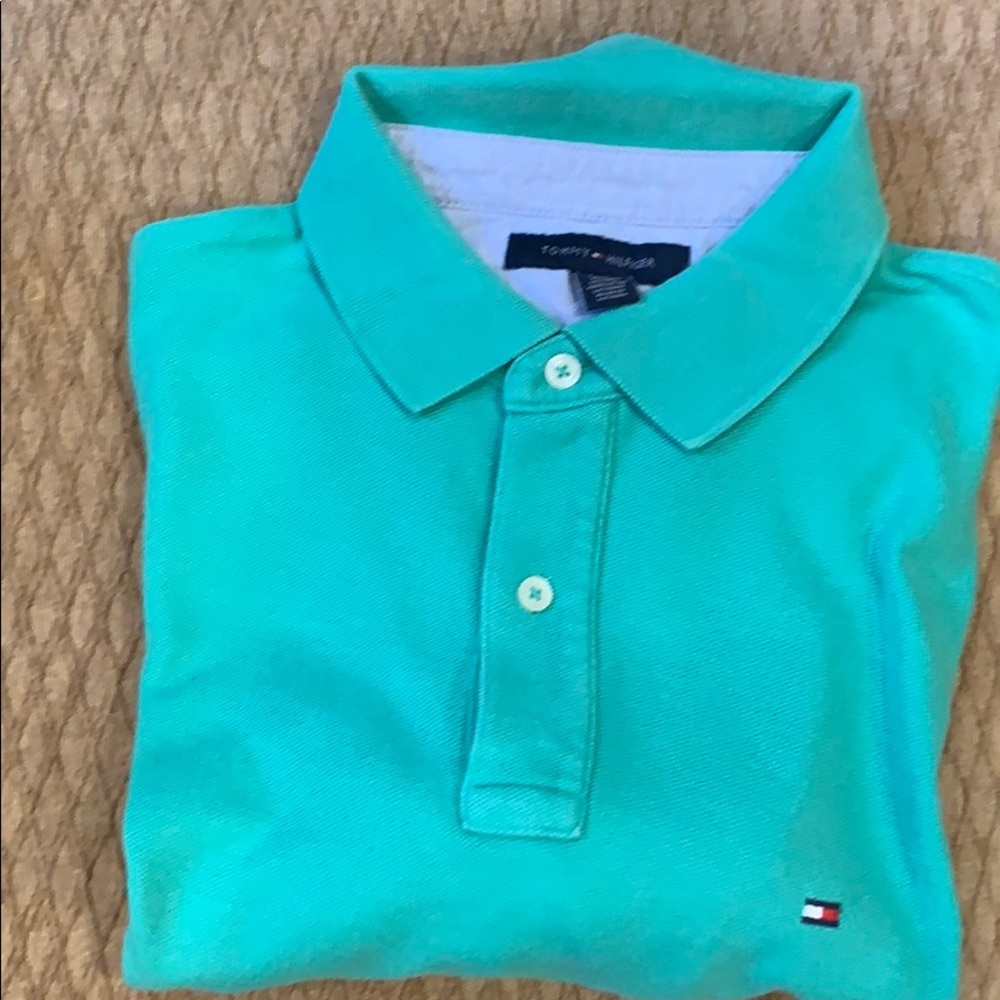 Green Hilfiger Polo Shirt